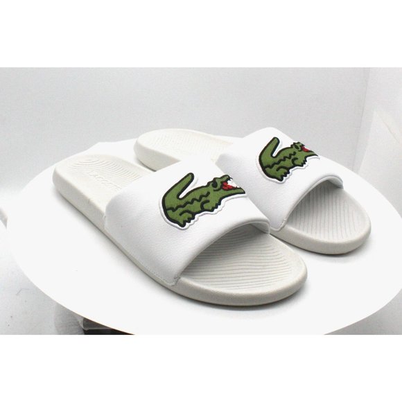 Lacoste Other - Lacoste Mens Croco Slide, Adult, Whit